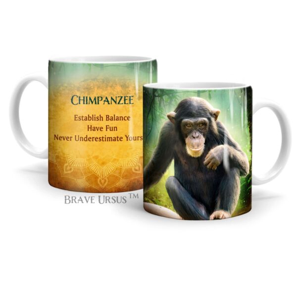 Chimpanzee Mug 11oz 1250x1200