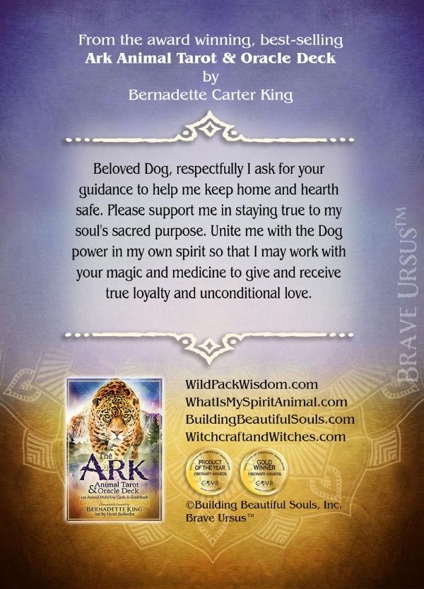 Dog Prayer & Altar Card 600x834