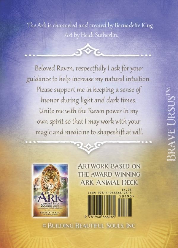 Raven Prayer & Altar Card 600x834